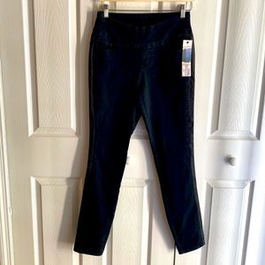 NWT Jag Jeans Jegging Elena High Rise Skinny Pull On Ankle Black 2
